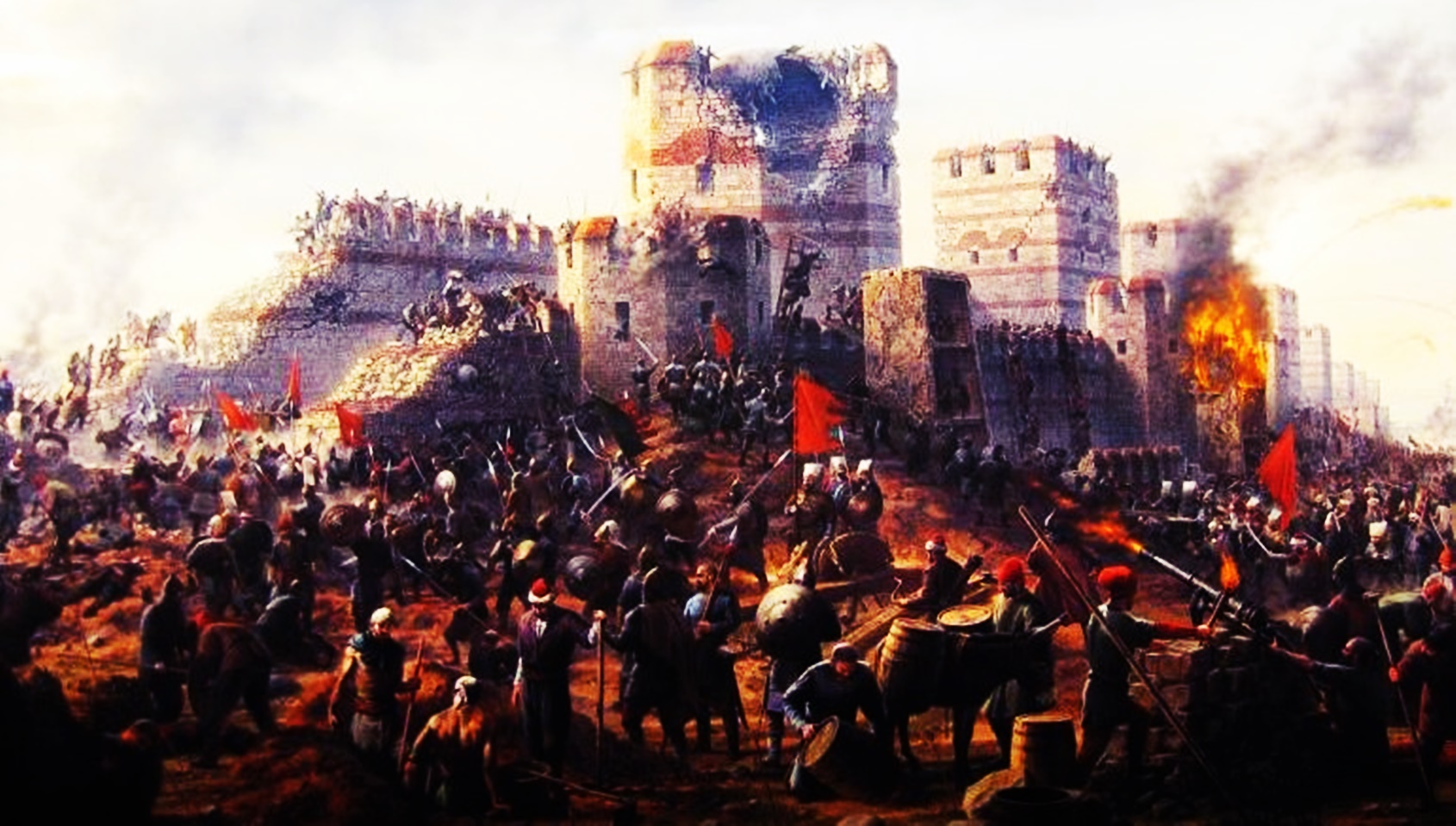 Medieval Military History | The Siege & Downfall Of The Great City Constantinople