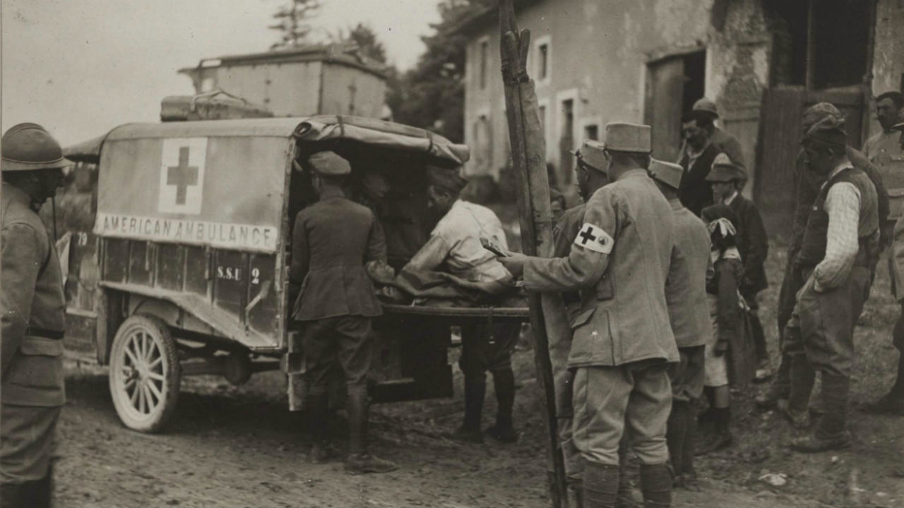 WWI Eyewitness Account ╽Inside The American Ambulance Service 1914