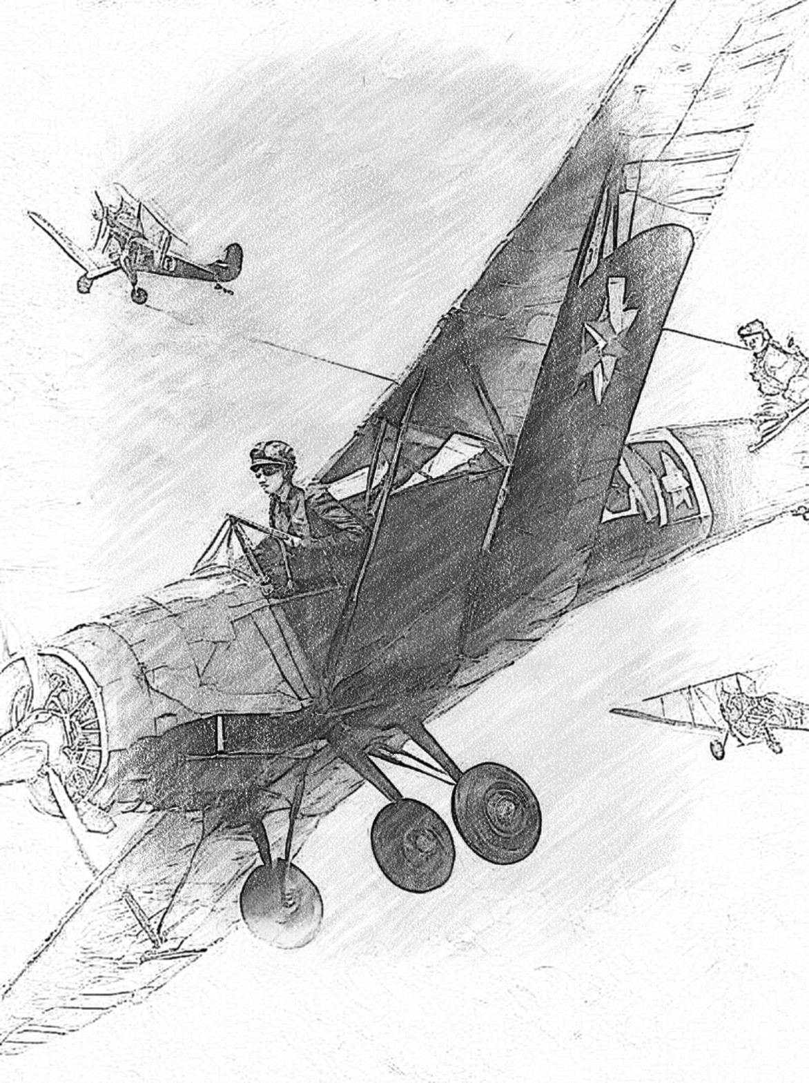 Historical Poem╽In the Skies of Courage: Amelia Earhart's Journey